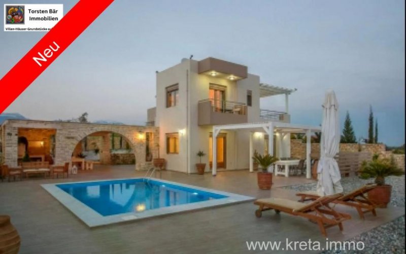 Kamilari Luxuriöse Villa mit Panoramablick über die Messara-Ebene – Kamilari, Südkreta Haus kaufen